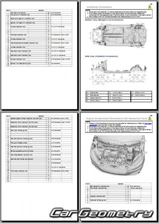 Suzuki Ertiga 2018-2024 и Toyota Rumion 2023-2026 Body Repair Manual