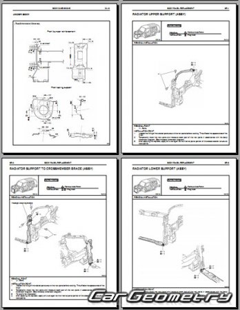   Toyota Rukus (AZE151R) 20072015 RH Body Repair Manual