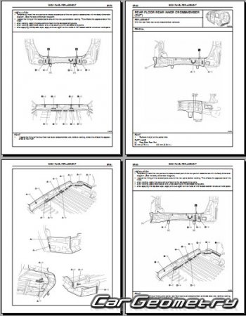   Toyota Alphard (H10 H15) 2002-2008 RH Body Repair Manual