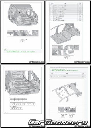 Lexus RZ450e (XEBM15) 2023- (RH Japanese market) Body dimensions