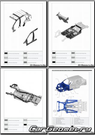 Toyota Wildlander PHV 2020-2025 (China market) Body dimensions