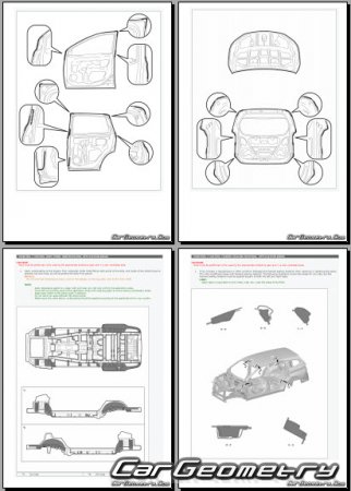 Daihatsu Terios и Toyota Rush F800 с 2017 (RH Asia market) Body dimensions
