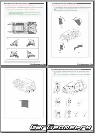 Daihatsu Sigra и Toyota Calya (B40) 2016-2022 (RH Asian market) Body dimensions
