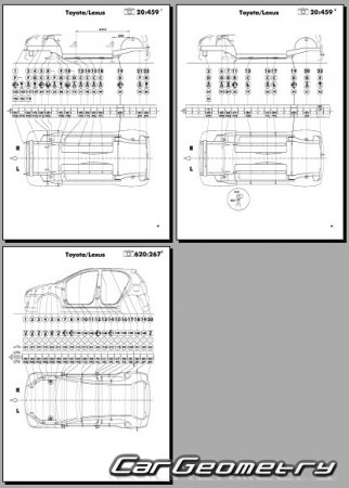 Toyota Etios 2011-2020 (Sedan Hatchback ) Body dimensions