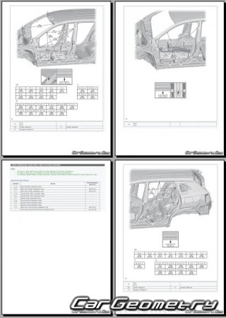 Toyota Frontlander (MXGA10) 2021-2027 (RH Asian market) Body dimensions