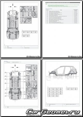 Toyota Frontlander (MXGA10) 2021-2027 (RH Asian market) Body dimensions