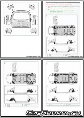 Размеры кузова Toyota Innova 2022-2027 (RH Asian market) Body dimensions