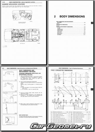 Mitsubishi Challenger и Mitsubishi Nativa 2000-2010 Body Repair Manual