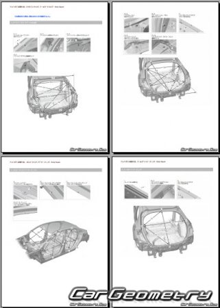 Honda Civic Type R (FK8) 2017-2020 (RH Japanese market) Body Repair Manual