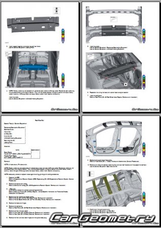 Ford Edge 2019-2023 Body Repair Manual