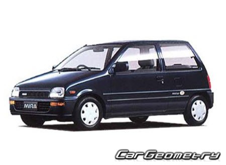   Daihatsu Mira (L200) 1990-1994,   Daihatsu Coure (L200) 1990-1994