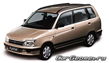   Daihatsu Pyzar (G303G G313G) 1996-2002,   Daihatsu Pyzar