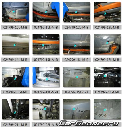 Размеры кузова Kia Niro SG2 с 2022 (версии EV, HEV, PHEV) Body dimensions
