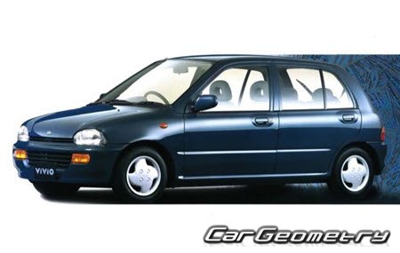   Subaru Vivio (KK KW KY) 1992-1998,    