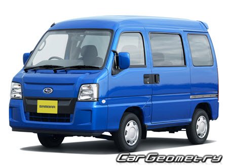   Subaru Sambar Van (TV1 TV2 TW1) 2000-2012,   Subaru Sambar Truck (TT1 TT2) 2000-2012