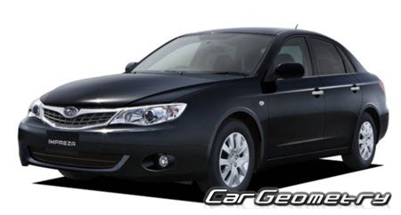   Subaru Impreza Anesis (GE) 2008-2012,   Subaru Impreza Anesis (GE) 2008-2012