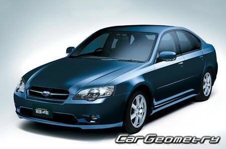   Subaru Legacy B4 (BL5) 2003-2009,   Subaru Legacy Touring Wagon (BP5) 2003-2009