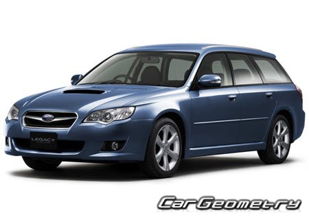   Subaru Legacy (BP5) 2003-2009,   Subaru Legacy Touring Wagon (BP5) 2003-2009