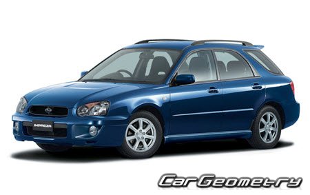   Subaru Impreza (GG) 2003-2005,   Subaru Impreza (GD) 2003-2005