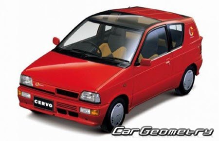   Suzuki Cervo (CG72V CH72V) 1988-1990,    