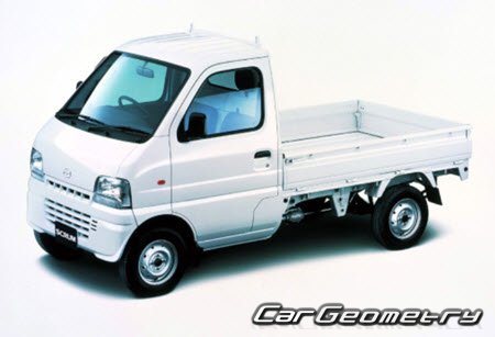     Mazda Scrum Truck (DG52T DH52T) 1999-2005,    