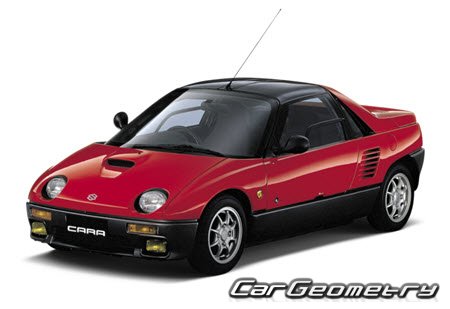   Suzuki Cara (PG6SS) 19931995,   Suzuki Cara (PG6SS) 19931995