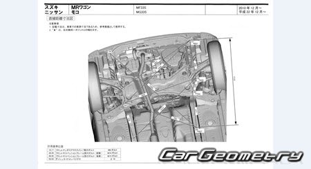 Suzuki MR Wagon (MF33S) 20112016 (RH Japanese market) Body dimensions