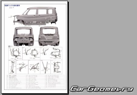 Suzuki Solio (MA27S MA37S) 2020-2025 (RH Japanese market) Body dimensions