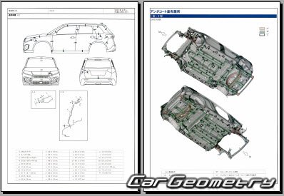 Suzuki Escudo Hybrid (YEH1S) 2022- (RH Japanese market) Body dimensions