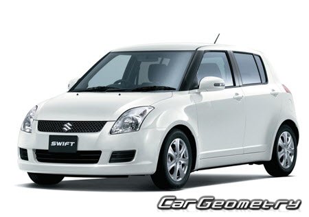   Suzuki Swift (ZC11 ZC21 ZD11 ZD21) 2004-2010.,    