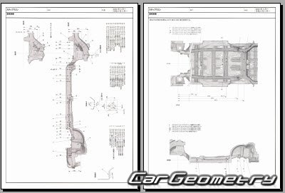 Honda StepWGN (RP6 RP7) 2022-2029 (RH Japanese market) Body dimensions
