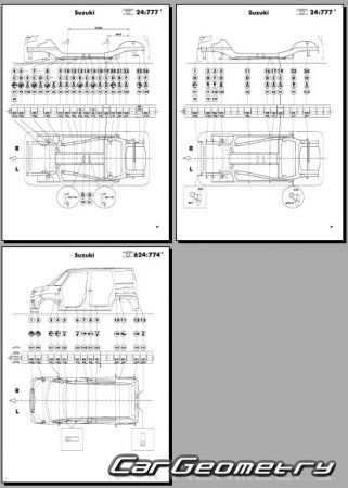 Suzuki Solio (MA27S MA37S) 2020-2025 (RH Japanese market) Body dimensions