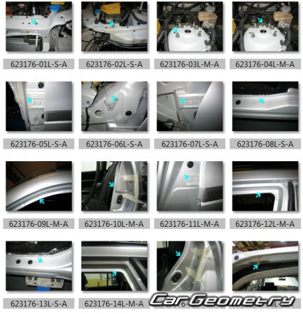 Suzuki Escudo (TD54W TD94W) 2005-2014 (RH Japanese market) Body dimensions