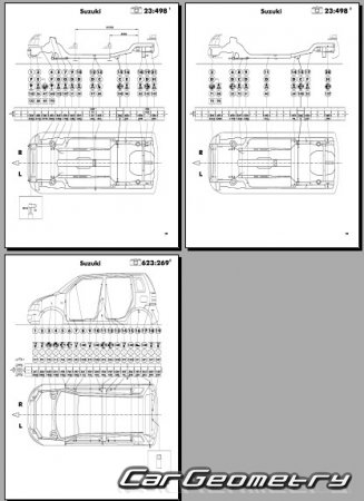 Suzuki Wagon R Solio (MA34S MA63S MA64S) 2000-2008 (RH Japanese market) Body dimensions