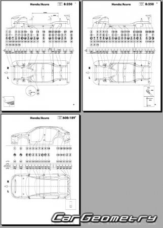 Honda Vezel (RV3 RV4) 2021-2028 (RH Japanese market) Body dimensions