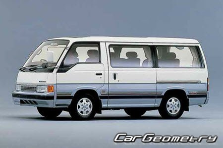   Nissan Caravan (E24) 1986-2001,   Nissan Homy (E24) 1986-2001