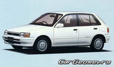   Toyota Starlet (P80) 1989-1995,    ,    Toyota Starlet 1989-1995