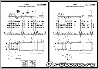 Toyota Land Cruiser Prado (J120) 20022009 (RH Japanese market) Body dimensions