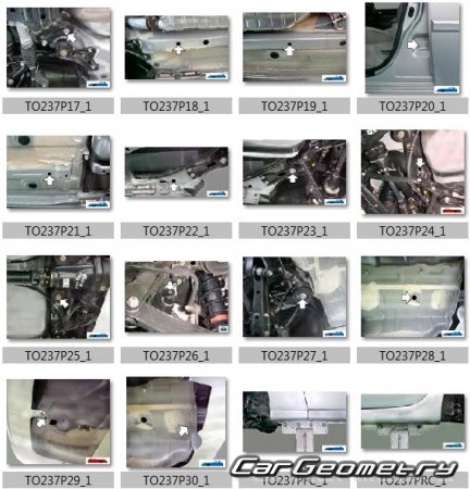 Toyota Mark II Wagon Blit (X11#) 2002-2007 (RH Japanese market) Body dimensions
