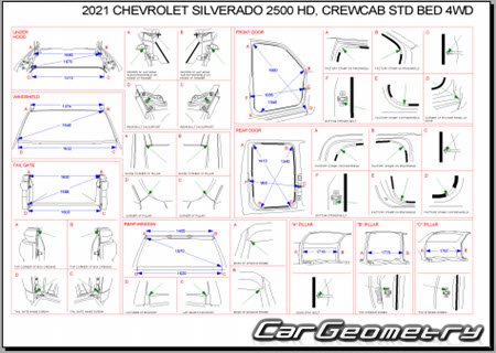   Chevrolet Silverado (1500 2500 3500) 2019-2026
