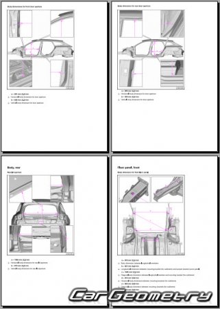   Volkswagen Arteon Shooting Brake 2020-2025 Body dimensions