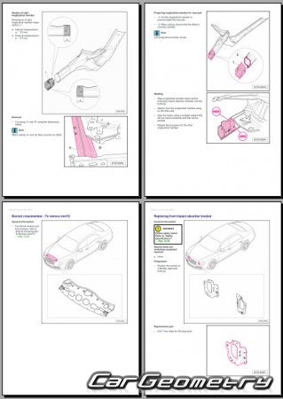 Bentley Continental Flying Spur 2014-2018 Body Repair Manual
