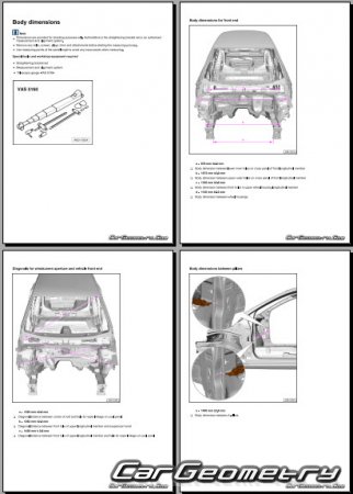   Volkswagen Taigo (CS) 20212028 Body dimensions