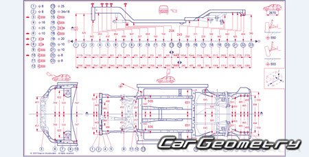   Mitsubishi Outlander Sport USA 2015-2018 Body dimensions