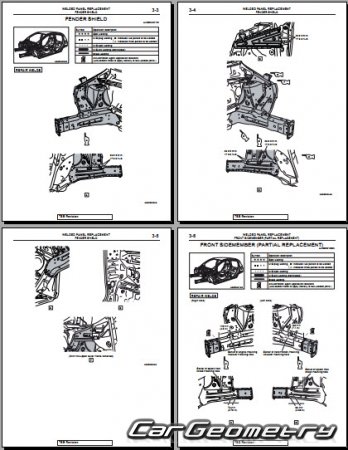   Mitsubishi Mirage GT 2021-2026 Body Repair Manual