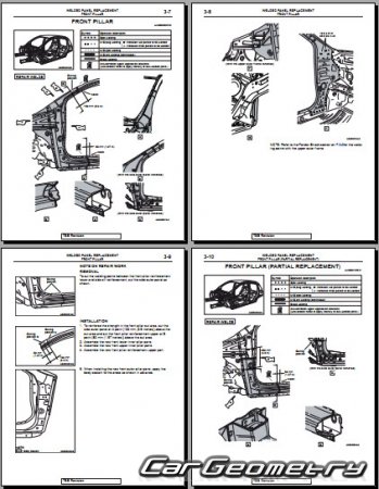   Mitsubishi Mirage GT 2021-2026 Body Repair Manual