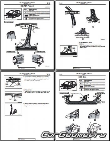   Mitsubishi Mirage GT 2021-2026 Body Repair Manual