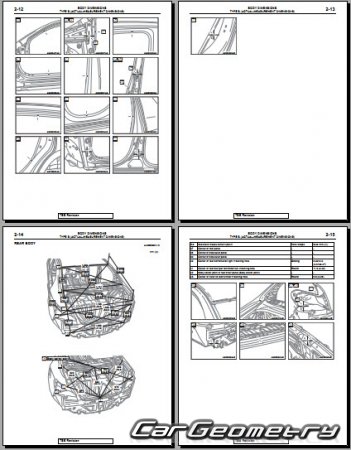   Mitsubishi Mirage G4 2021-2026 Body Repair Manual