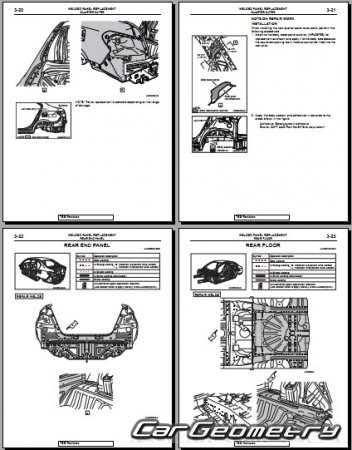   Mitsubishi Mirage G4 2021-2026 Body Repair Manual