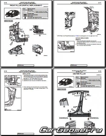   Mitsubishi Mirage G4 2021-2026 Body Repair Manual